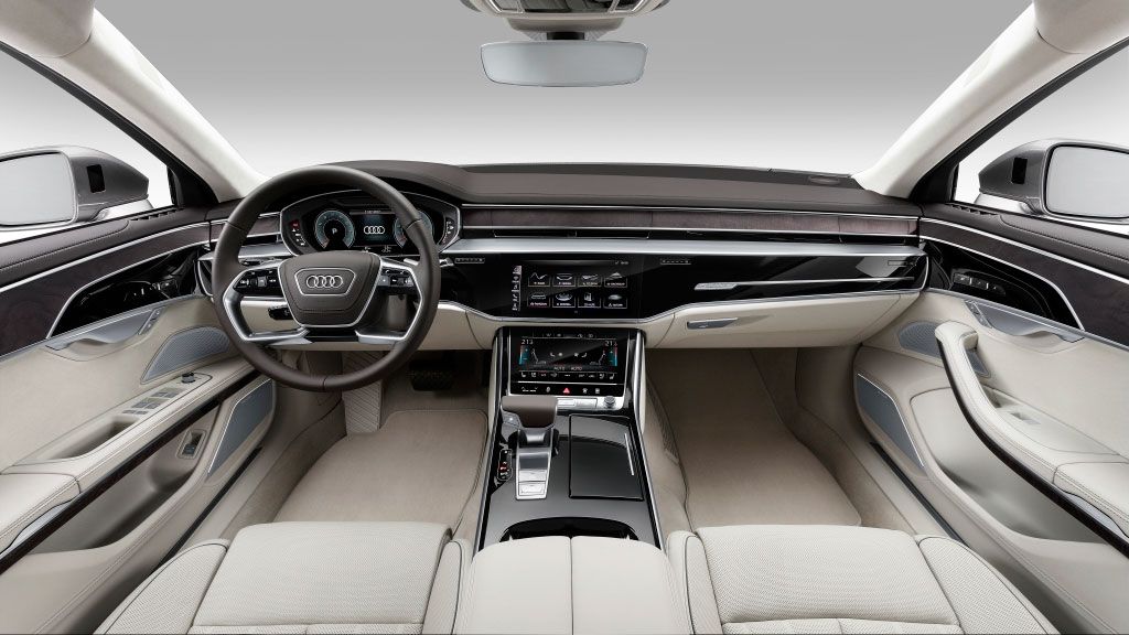 Новейшая Audi A8: Совершенный автомобиль-андроид