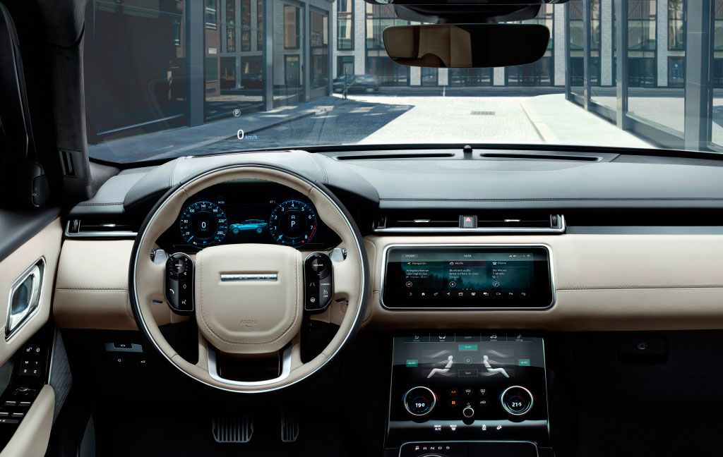 Модный британский подданный Range Rover Velar