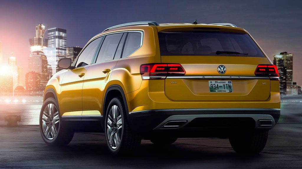 В немецкой семье грядет крупное пополнение - Volkswagen Atlas